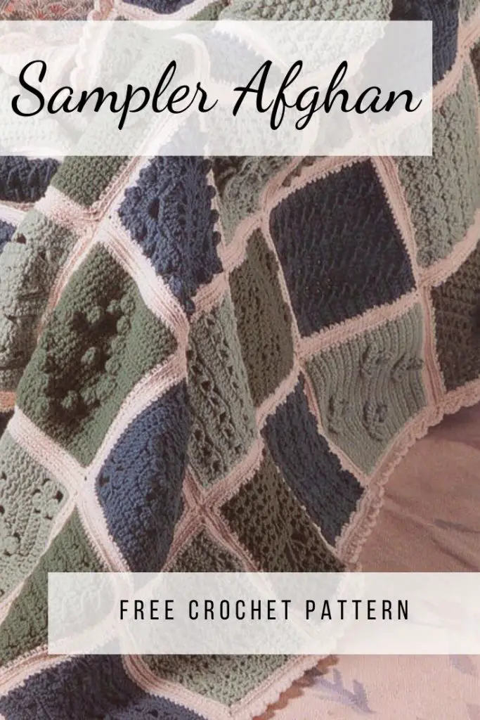 Free Crochet Patttern - Patons Sampler Afghan to Crochet from Yarnspirations