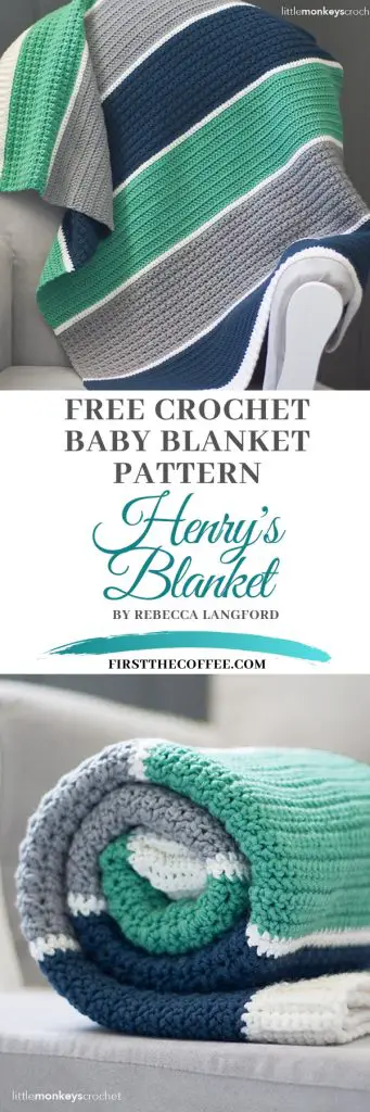 Henry's Baby Blanket Free Crochet Pattern by Rebecca Langford on Ravelry