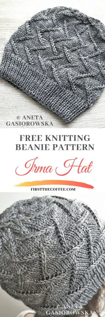 Irma Hat Free Knitting Beanie Pattern on Ravelry