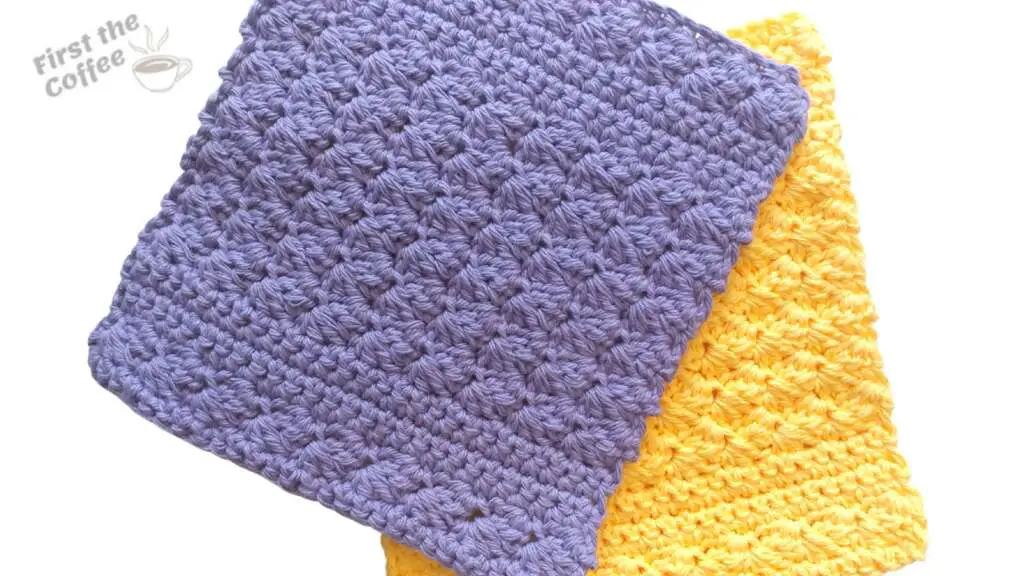 Combo Stitch Dishcloth Pattern
