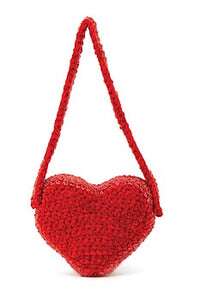 Crochet Heart Bag Pattern