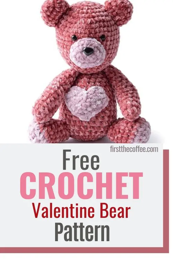 Free Valentine Crochet Bear Pattern