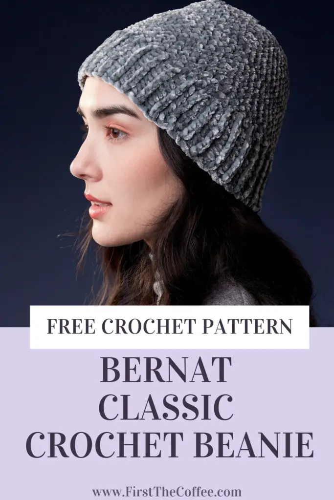  Bernat Classic Crochet Beanie Pattern | Free Crochet Beanie Pattern
