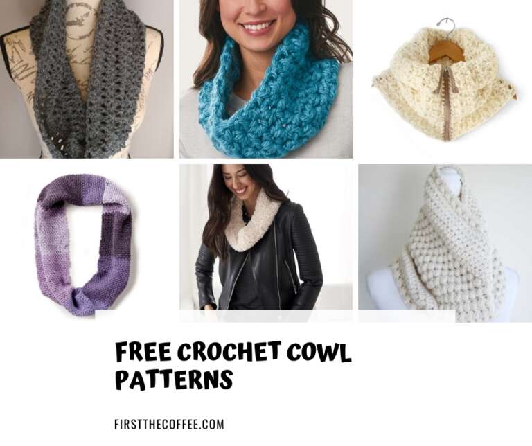 Free Crochet Cowl Patterns and Infinity Scarf Patterns