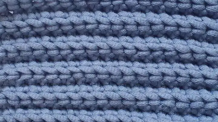 Single Crochet Back Loop Only Stitch