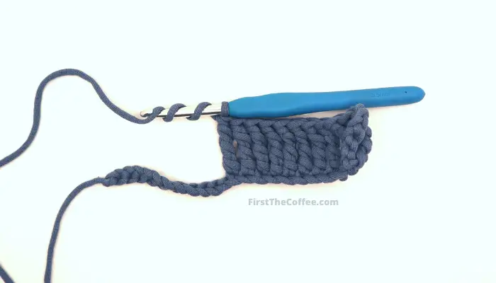 Double Triple Crochet Stitch - Yarn over 3 times