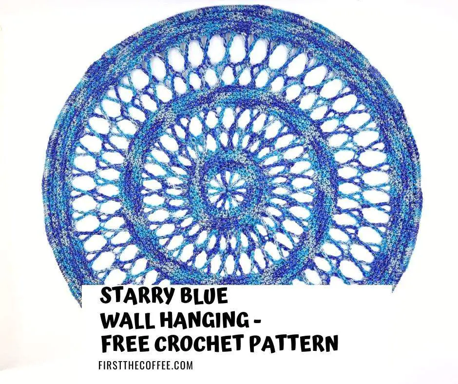 Starry Blue Wall Hanging