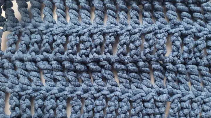 Double Triple Crochet Stitch