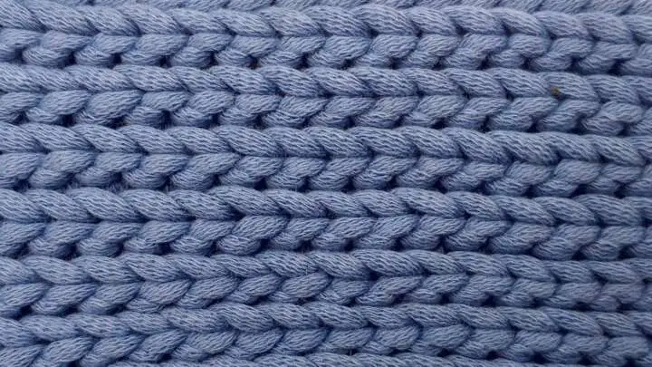 Slip Stitch Back Loop Only Crochet Stitch