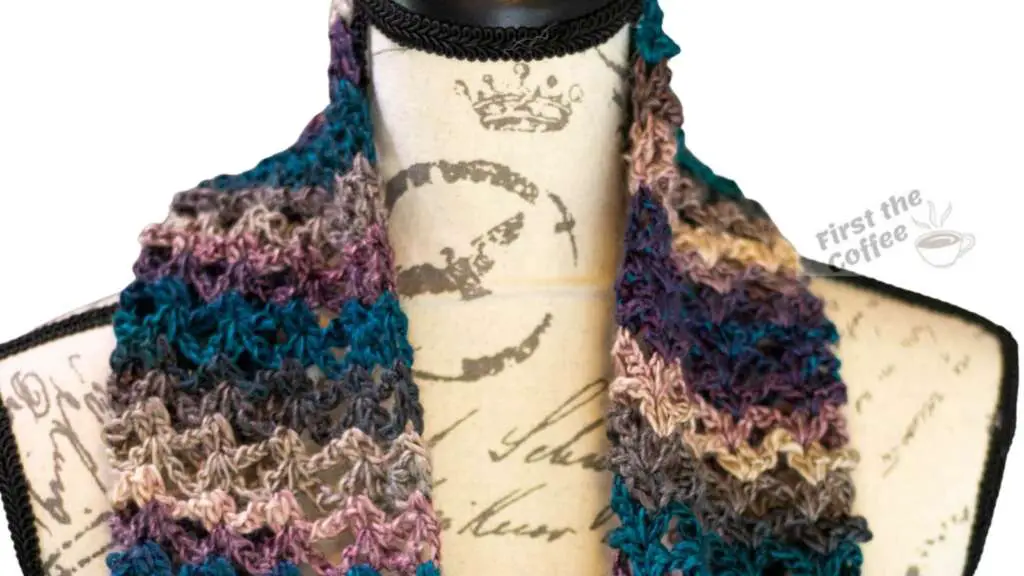 Athena Crochet Scarf