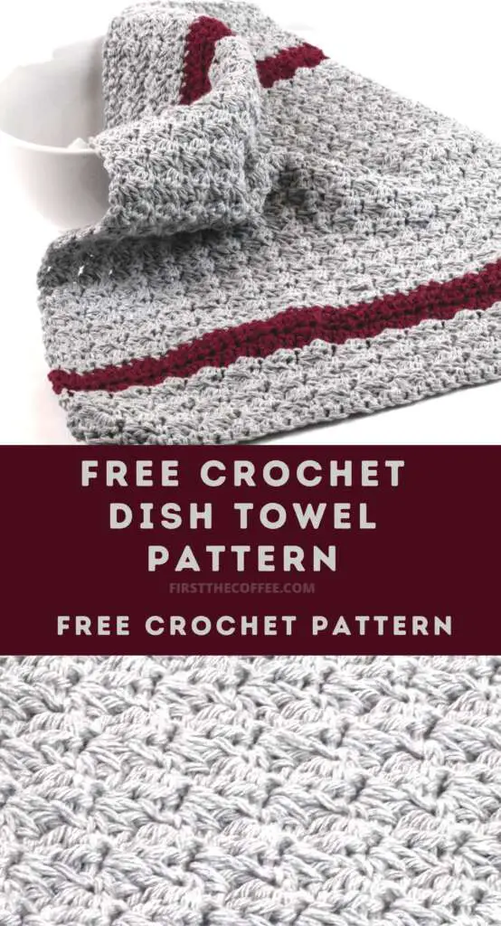 Free Crochet Kitchen Hand Towel Pattern