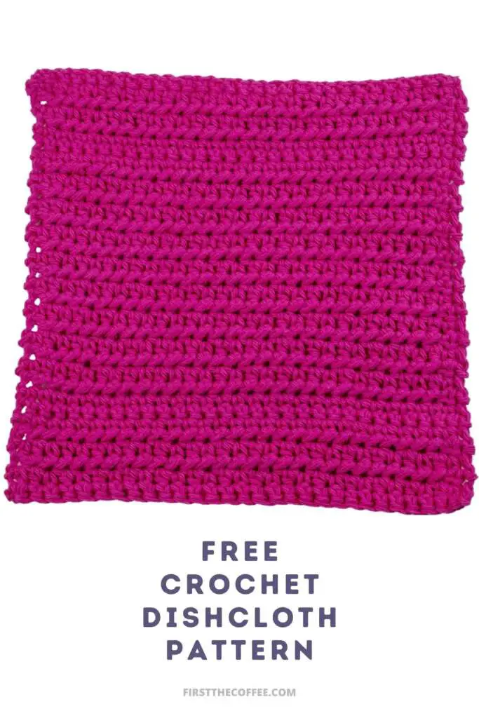 Lani Crochet Dishcloth Pattern