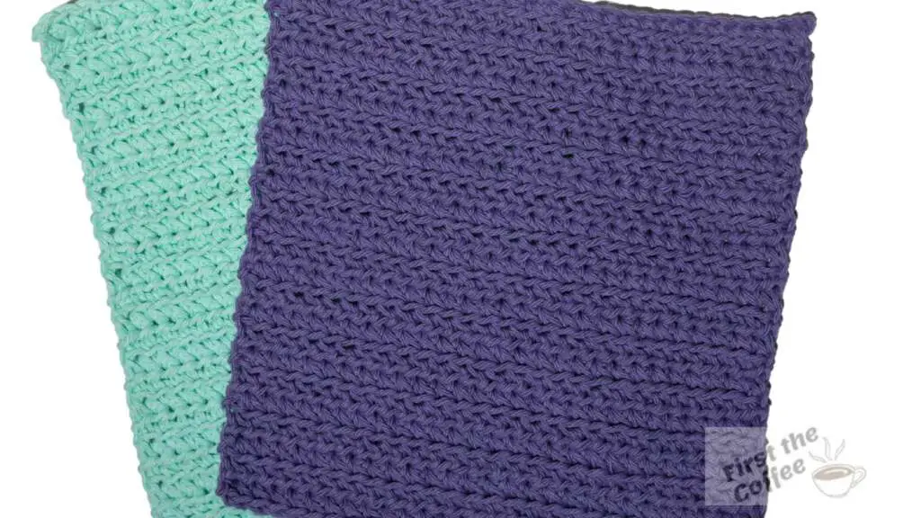 Whitley Crochet Dishcloth Pattern