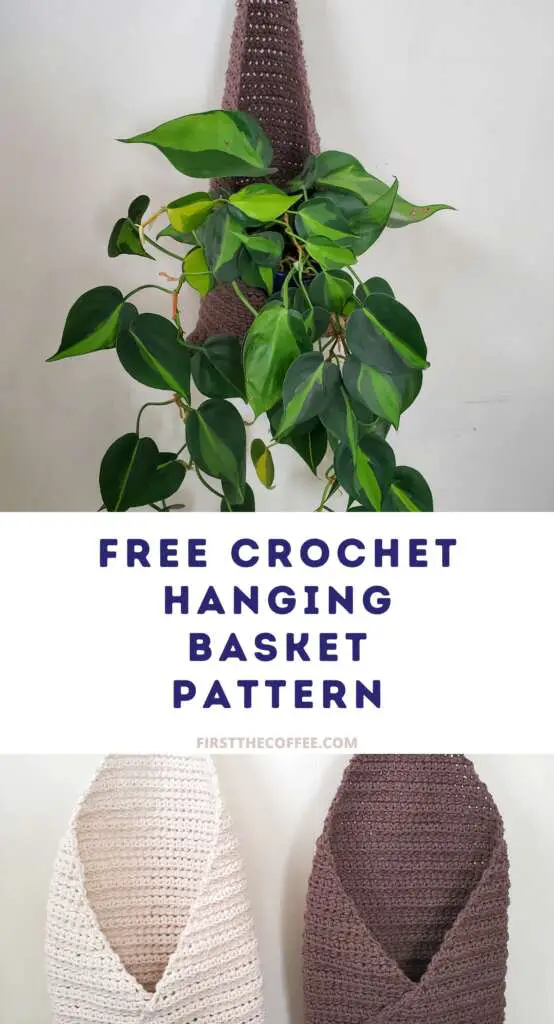 Free Hanging Crochet Basket Pattern