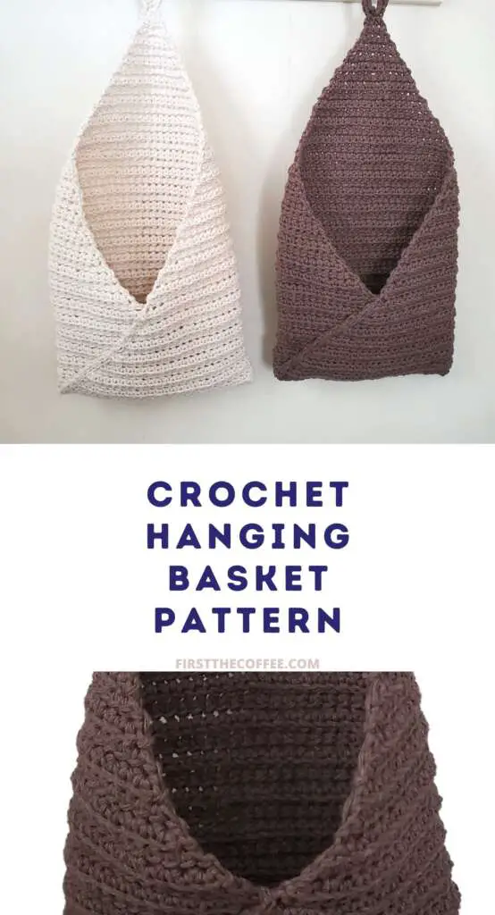 Free crochet hanging basket pattern.