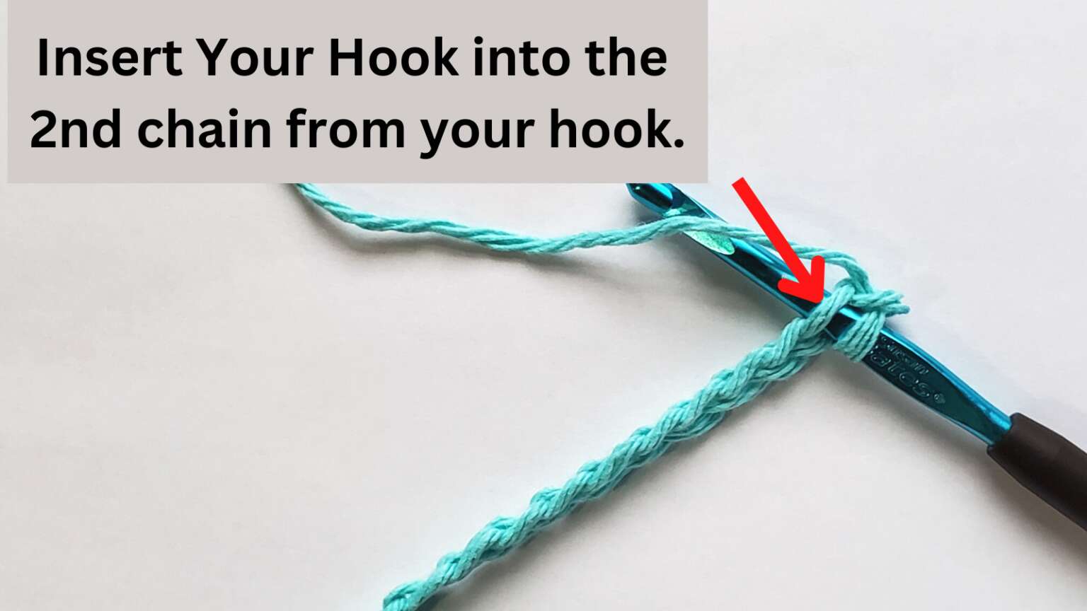 How to do a Linked Double Crochet Stitch First The Coffee Crochet