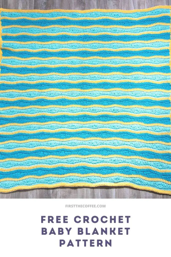 Free crochet baby blanket pattern