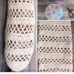 Free Crochet Grocery Bag Holder Pattern