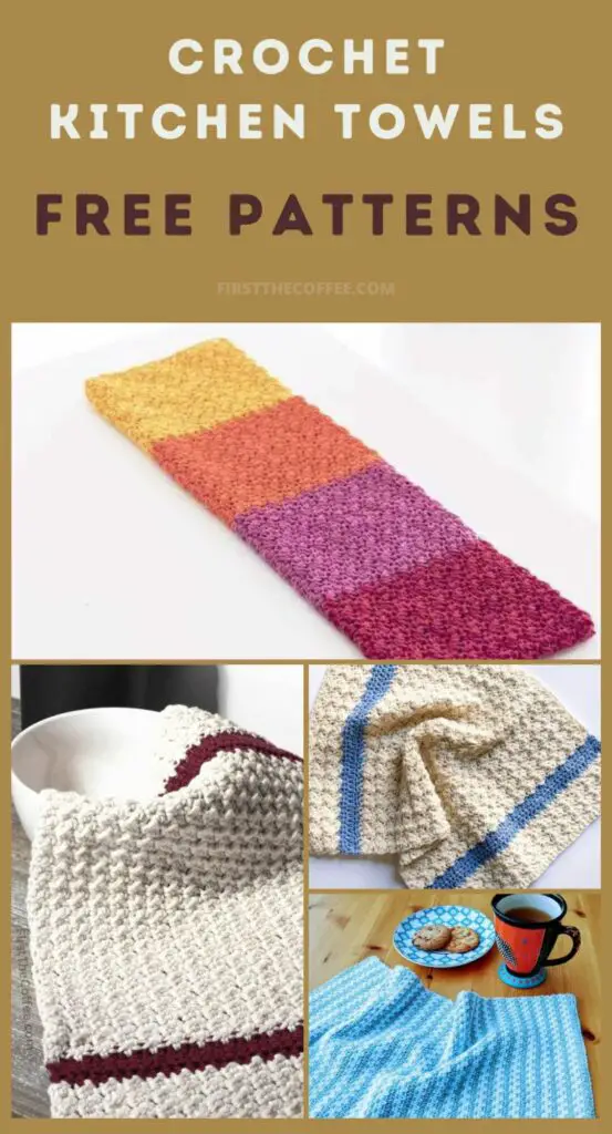 Crochet Kitchen Towels - Free Patterns