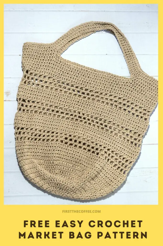 Free & Easy Crochet Market Bag Pattern