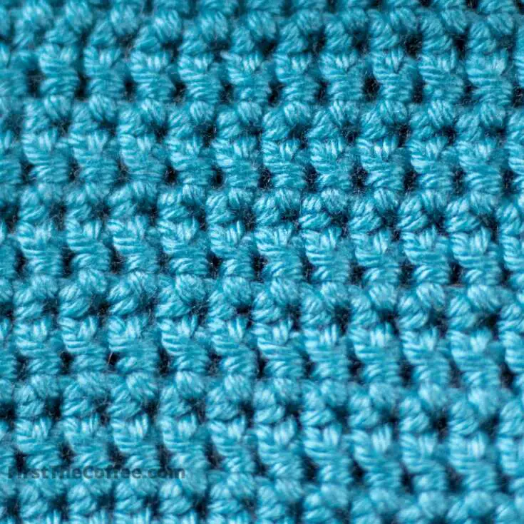 Paired Extended Single Crochet Stitch