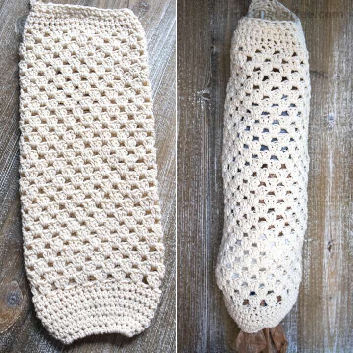 Easy Crochet Bag Holder Pattern