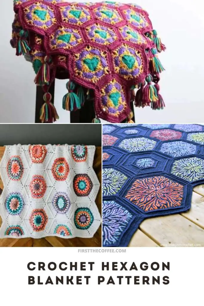 Crochet Hexagon Blanket Patterns