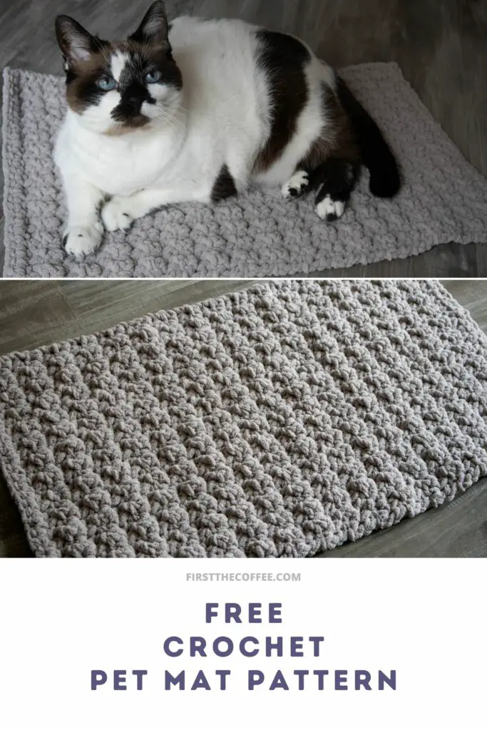 Crochet Pet Mat Pattern