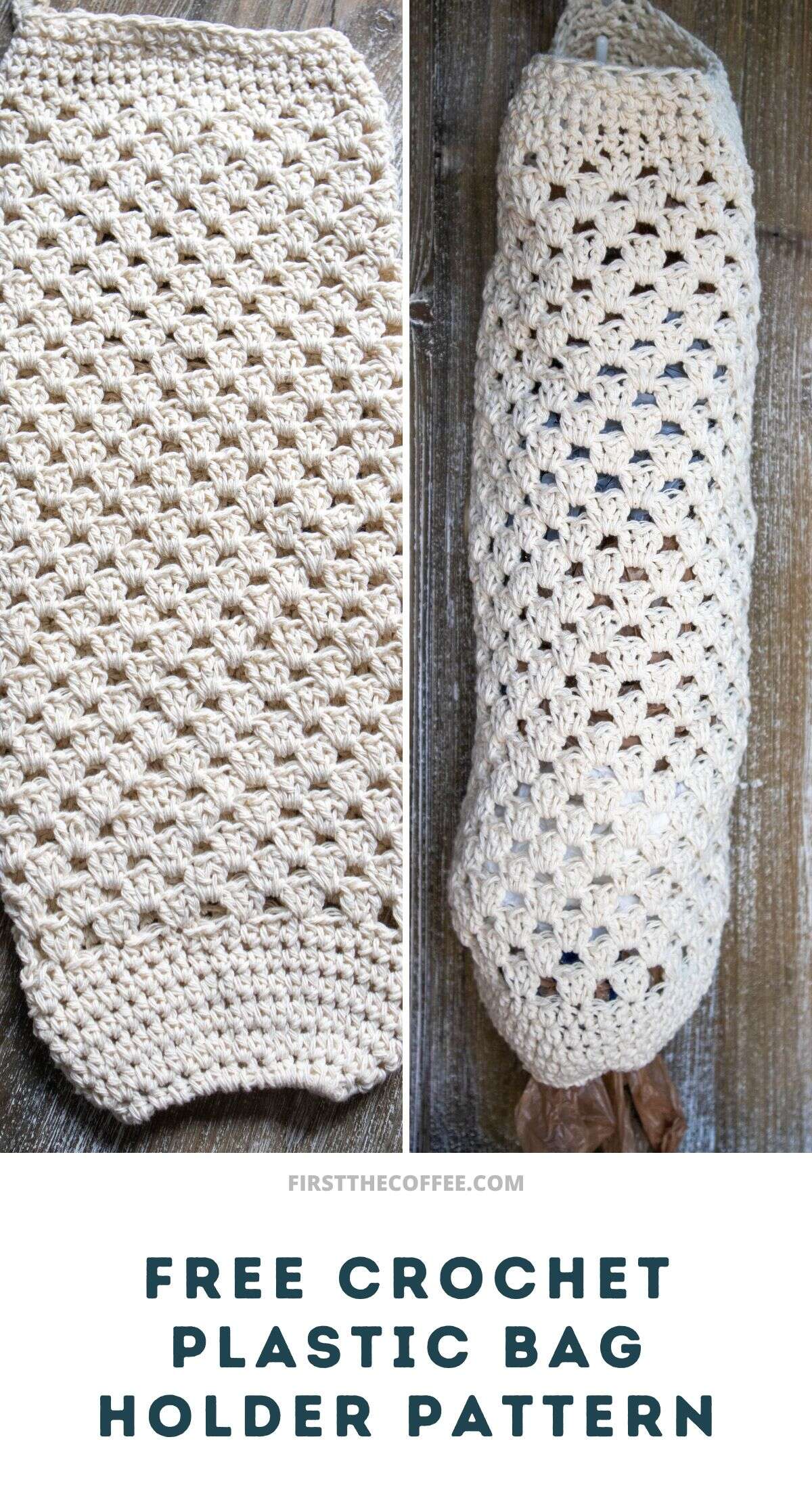 Easy Crochet Plastic Bag Holder Pattern