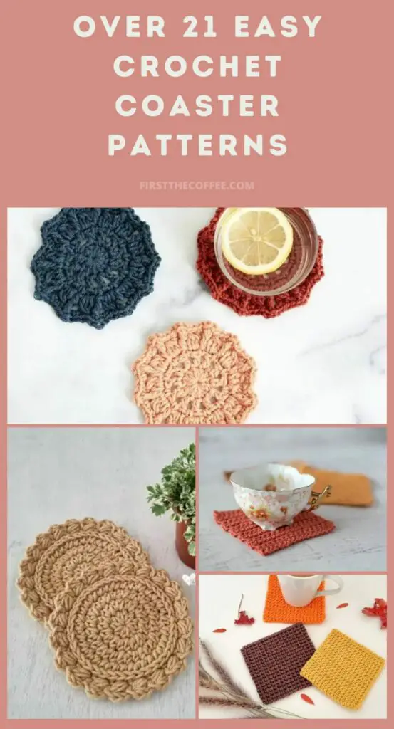 Over 21 Easy Crochet Coaster Patterns