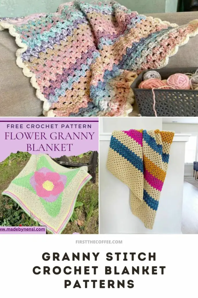 Granny Stitch Crochet Blanket Patterns