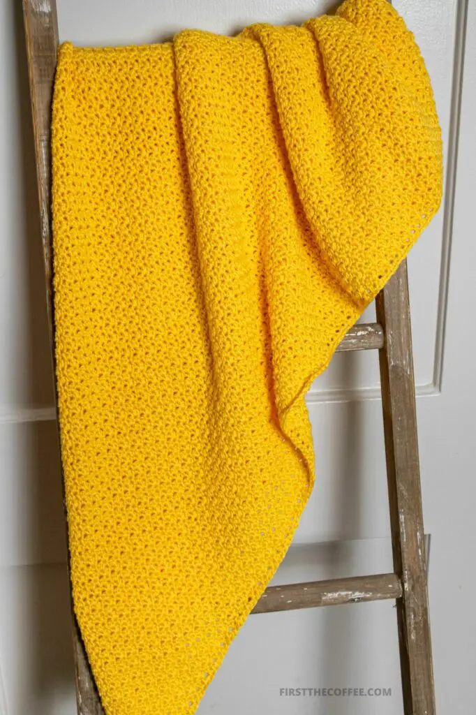 Lemon Peel Baby Blanket