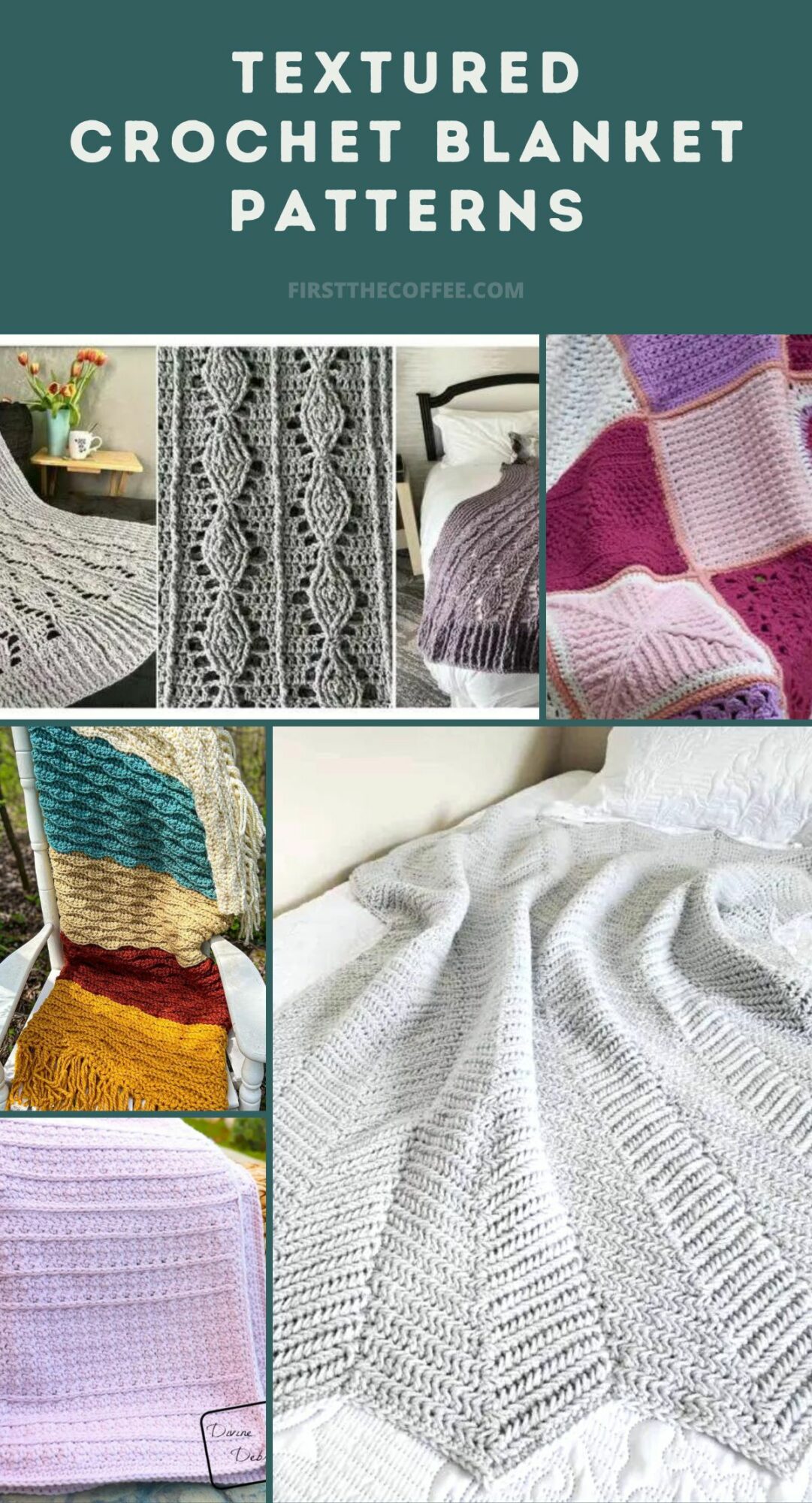 Get Hooked on These Textured Crochet Blanket Patterns