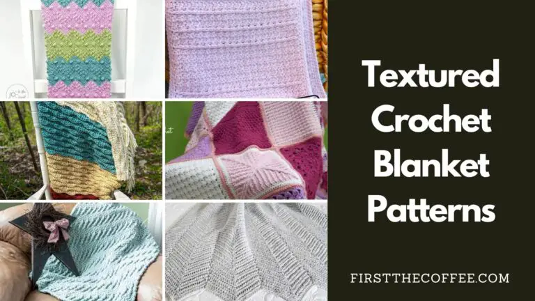 Textured Crochet Blanket Patterns