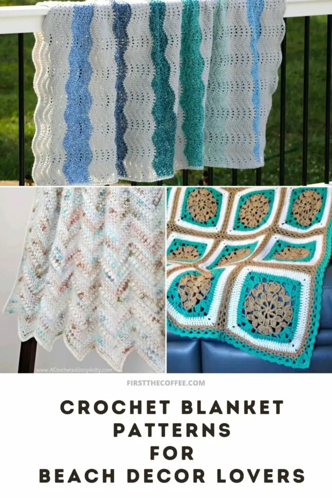 Crochet Blanket Patterns That Go Great With Beach Decor