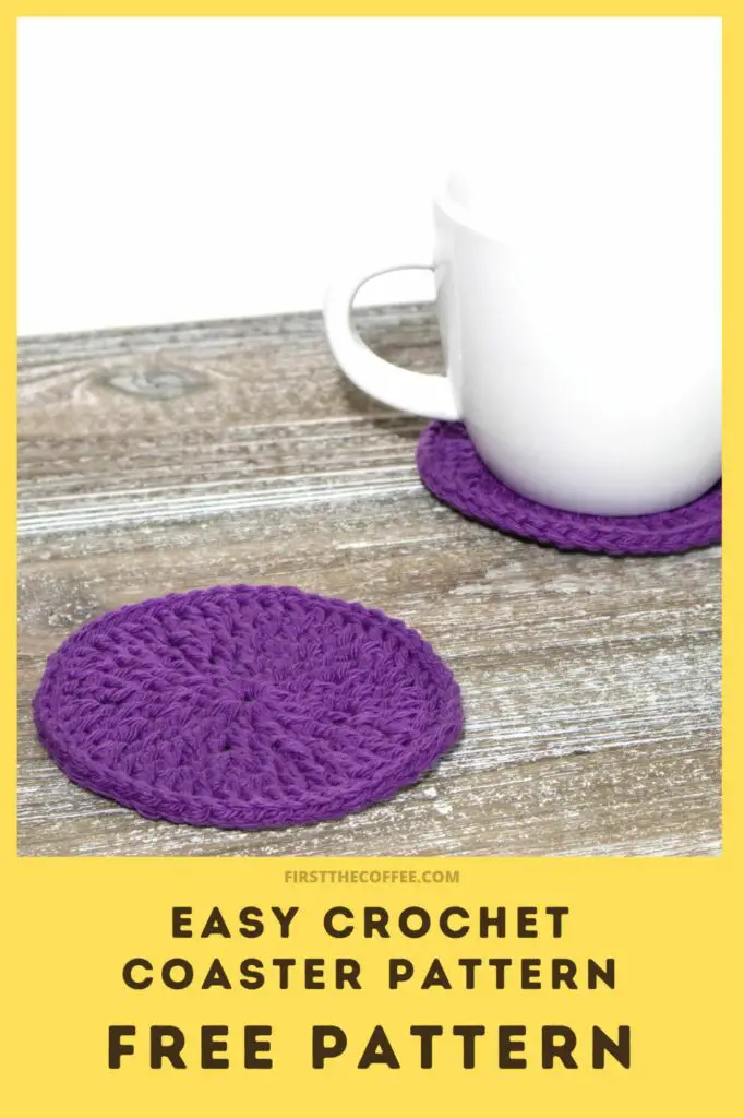 Free Easy Crochet Coaster Pattern