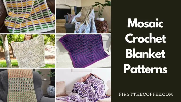 Mosaic Crochet Blanket Patterns