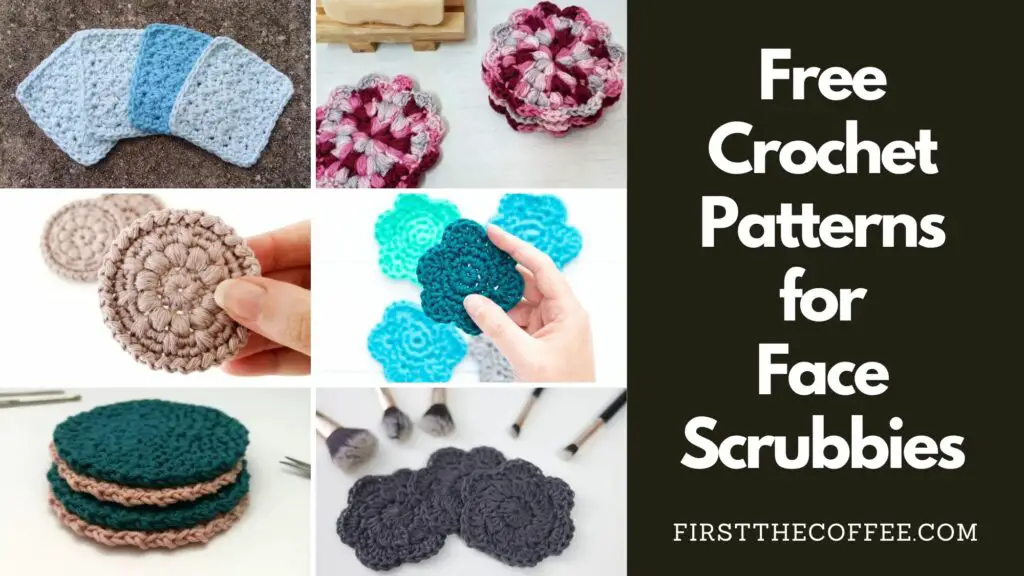 Free Crochet Patterns for Face Scrubbies