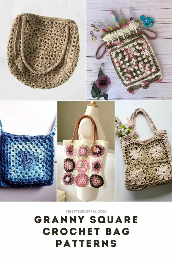Granny Square Crochet Bag Patterns