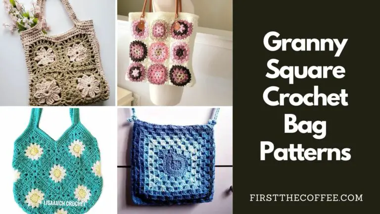 Granny Square Crochet Bag Patterns You'll Love