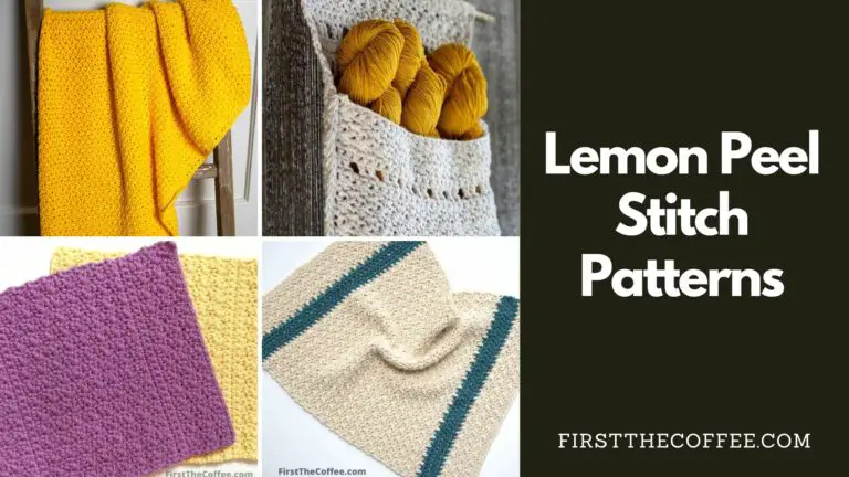Lemon Peel Stitch Patterns