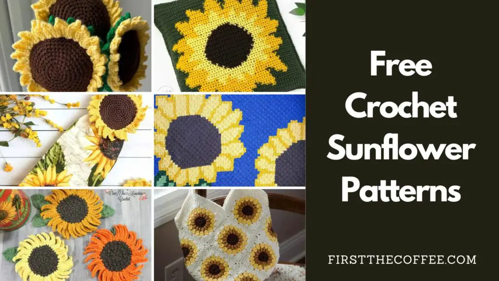 Free Crochet Sunflower Patterns