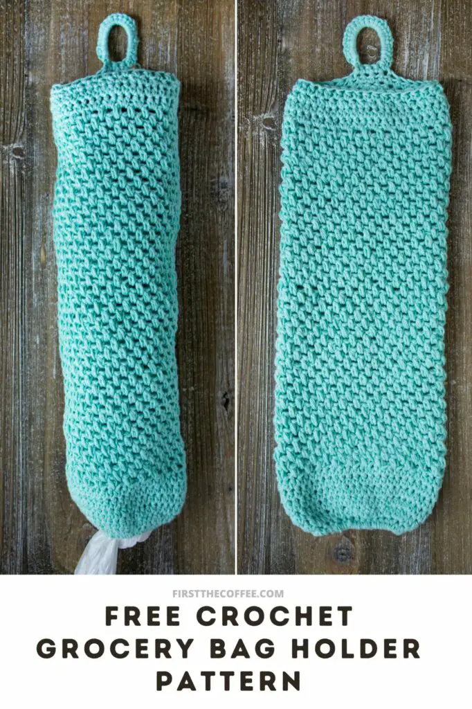 Free Grocery Bag Holder Crochet Pattern
