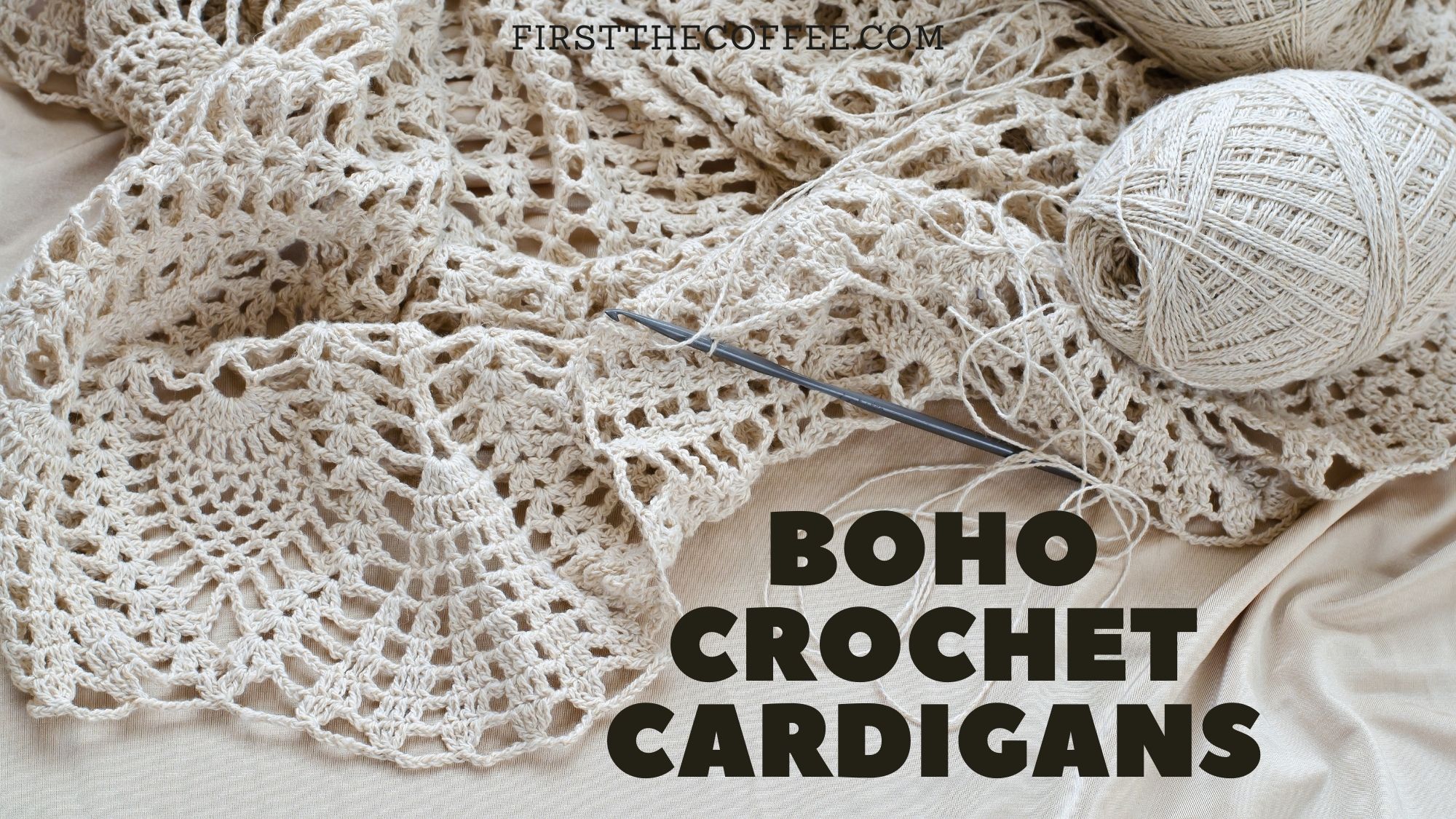 Boho Cardigan Crochet Patterns