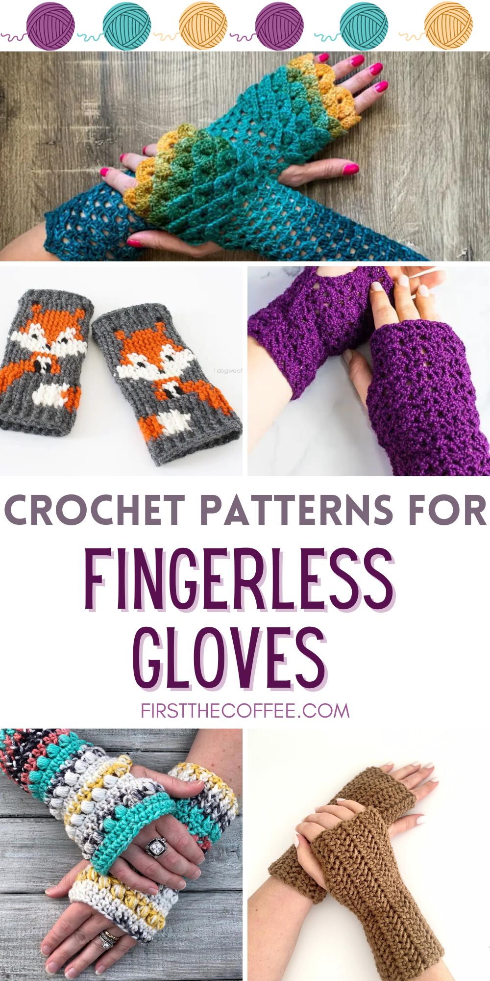 Crochet Patterns for Fingerless Gloves