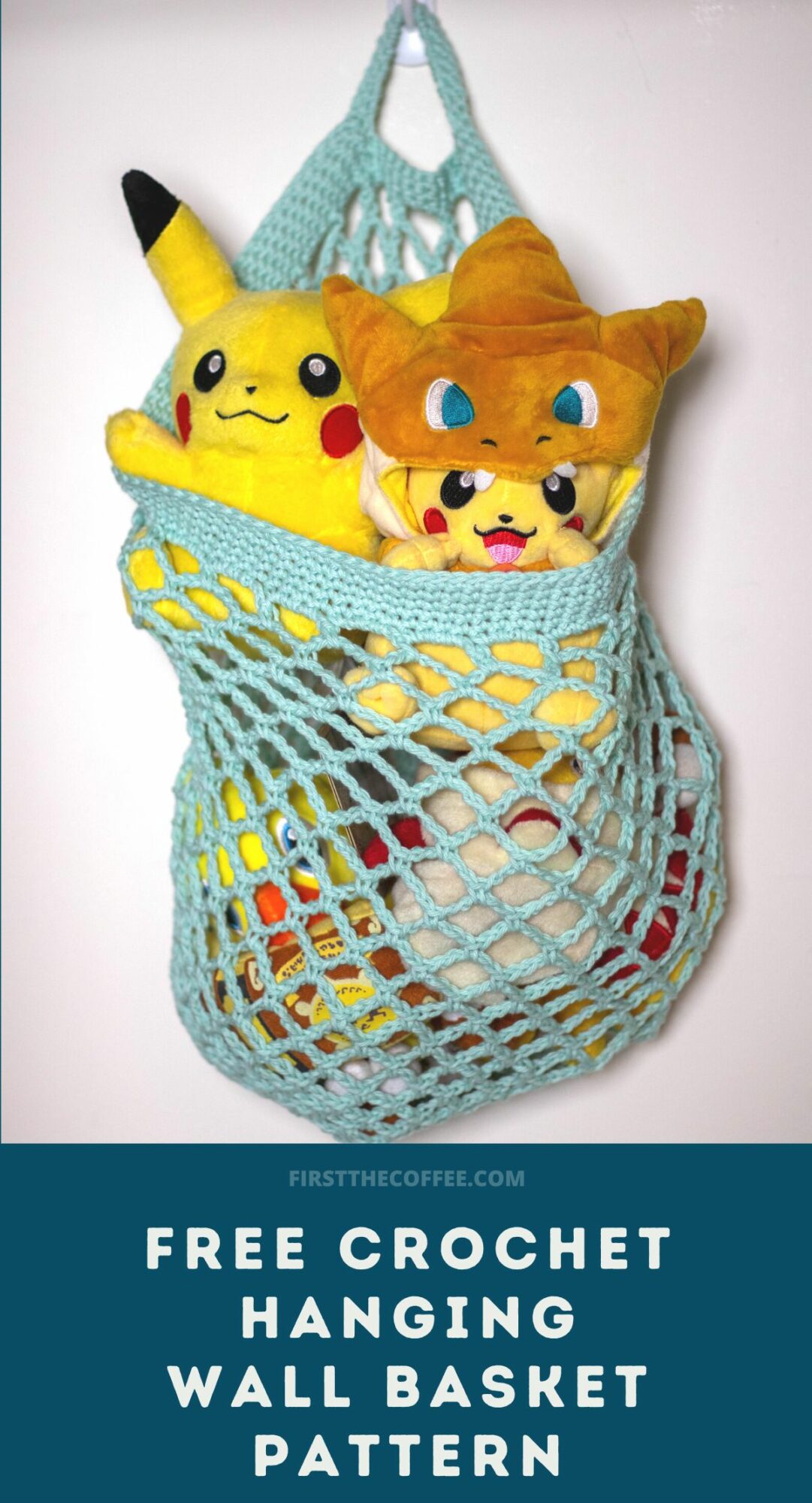 Free Crochet Hanging Basket Pattern