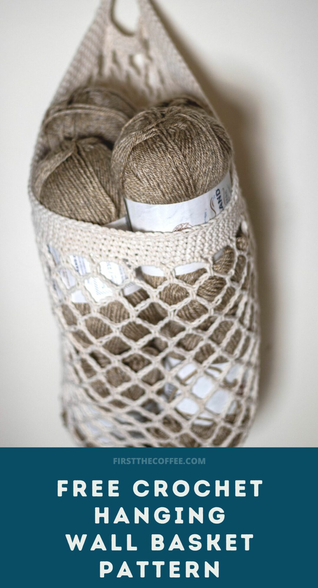 Free Wall Hanging Basket Crochet Pattern