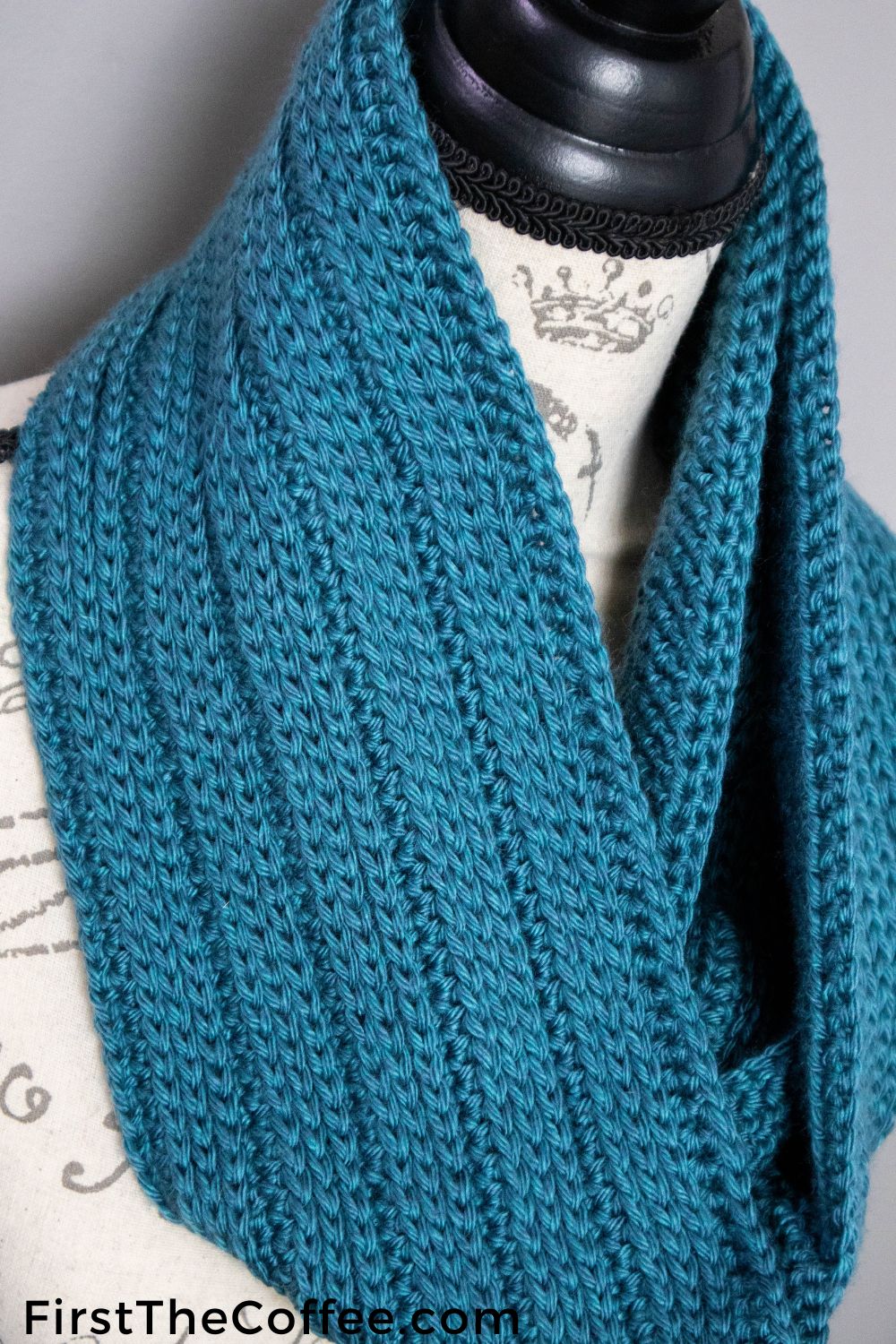 Marion Infinity Scarf Side