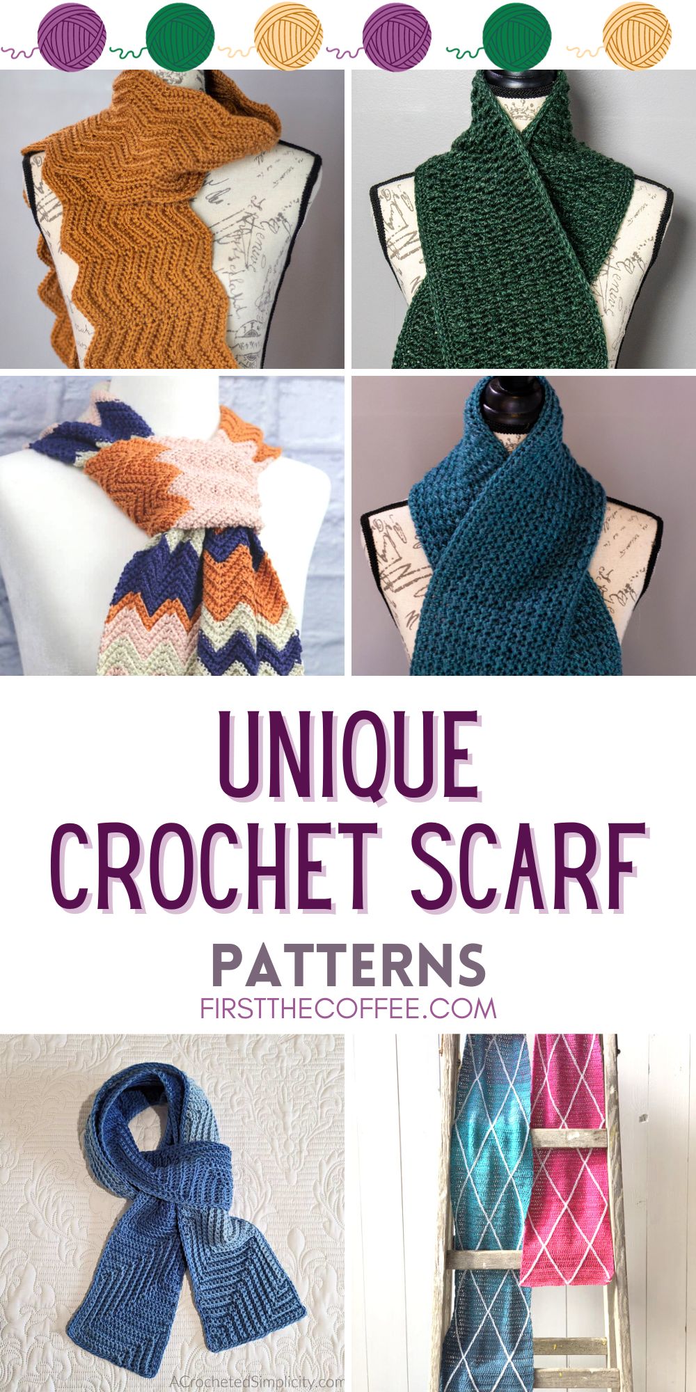 Unique Crochet Scarf Patterns