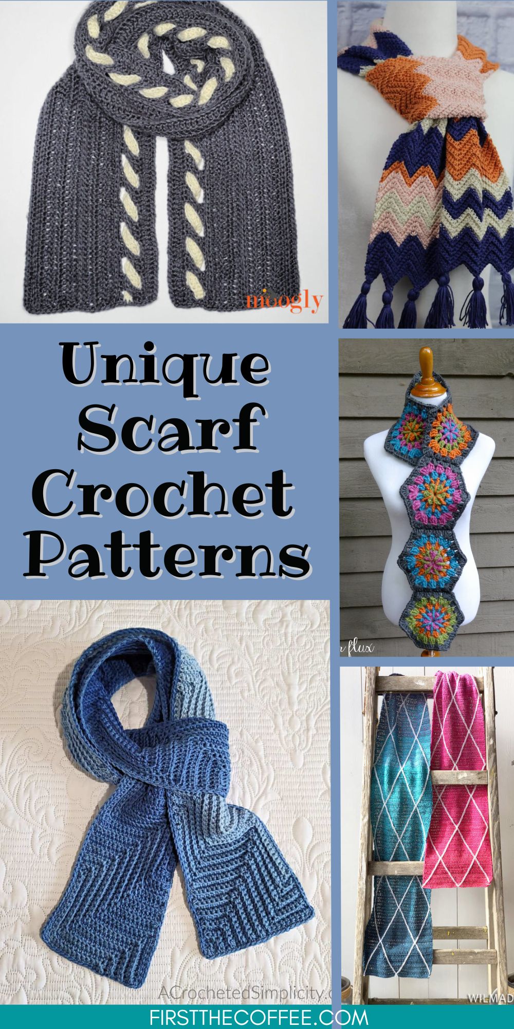 Unique Crochet Scarves